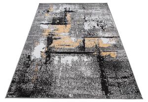 TA Koberec Q541C WHITE MAYA PP EYM Sivý Obdĺžnikový Rozmer: 80x150 cm