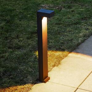 LOOM DESIGN LED osvetlenie chodníka Arn, corten, výška 70 cm, hliník, Hnedá / hrdzavá, Hliník, Moderný, Osvetlenie príjazdovej cesty
