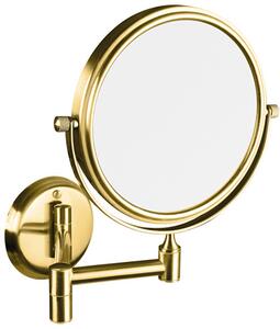 Bemeta Design RETRO zlato: Kozmetické zrkadlo, ø 140 mm, obojstranné - 106101698