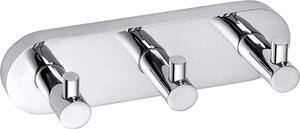 Bemeta Design OMEGA: Vešiak, s 3 háčikmi - 104405232