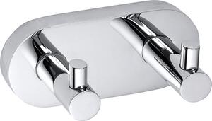 Bemeta Design OMEGA: Vešiak, s 2 háčikmi - 104405202