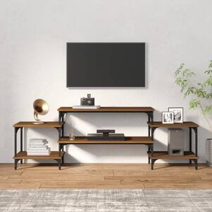 TV skrinka hnedý dub 157x35x52 cm spracované drevo