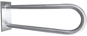 Bemeta Design HELP: Madlo, 750 mm, v tvare U, s krytkou, nerez, mat - 301707302