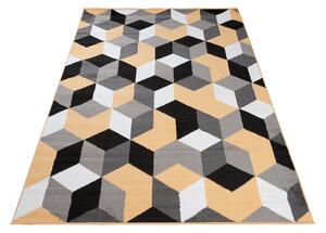 TA Koberec Q545A YELLOW MAYA PP EYM Sivý Obdĺžnikový Rozmer: 200x250 cm