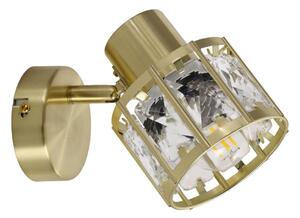 Nástenná lampa ZAHARA 1xE27/10W/230V zlatá