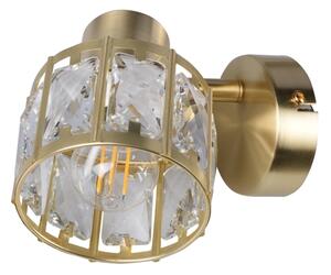 Nástenná lampa ZAHARA 1xE27/10W/230V zlatá