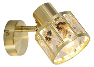 Nástenná lampa ZAHARA 1xE27/10W/230V zlatá