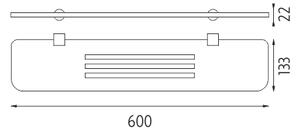 Nimco Polica, 60 cm IXI - BR X360-26