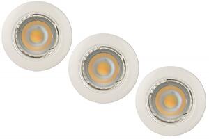 LED zápustné stropné svietidlo bodové Lucide FOCUS 11001/15/31 3x5W GU10