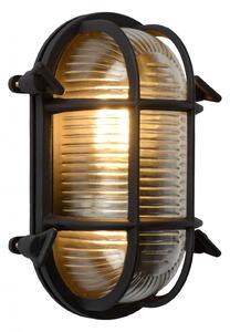 Lucide 11891/20/30 nástenná vonkajšia lampa Dudley 1x40W | E27 | IP65 - čierna, stmievateľná