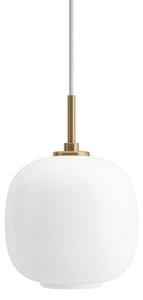 LOUIS POULSEN Závesná lampa VL 45 Radiohus, 175, Brass / White Opal