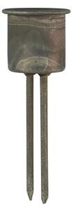 Zapichovací svietnik na sviečku 2,2 cm Rustic Metal