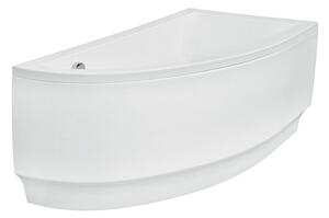 Besco Akrylátová asymetrická vaňa Praktika 140x70 (150x70) BESCO-Rozmery: 140x70, BESCO-Farba: Biela, BESCO-Orientácia: Ľavá