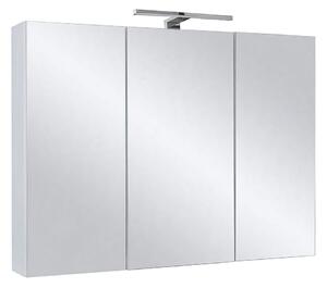 Comodo Zrkadlová skrinka Ticino 80 ZS LED-CR s osvetlením Any LED 30 CR, chróm