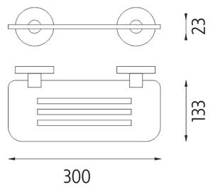 Nimco Polica, 30 cm IXI - UN X330-26
