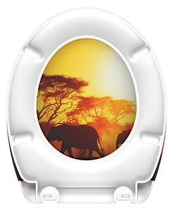 Eisl Sanitär WC sedátko Duroplast Soft Close Africa 82360