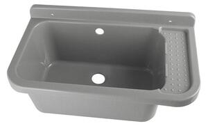 Technický drez - závesná výlevka ZLEW SZ 50 (50x34 cm) Hydroland