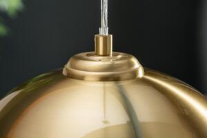 Dizajnová závesná lampa Giovani, 30 cm zlatá