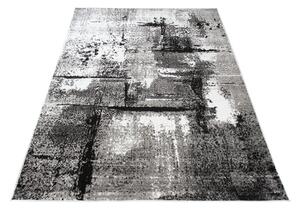 TA Koberec Q541D WHITE MAYA PP ESM Sivý Obdĺžnikový Rozmer: 80x150 cm