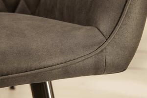 Dizajnová stolička Francesca, antracit