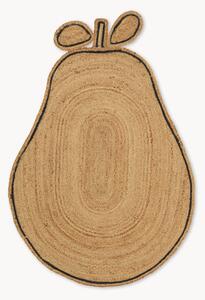 Ručne tkaný jutový koberec Pear