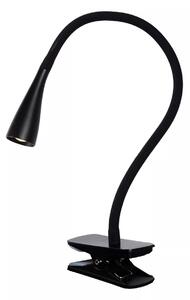 Lucide 18256/03/30 LED stolná lampička s klipom Zozy 1x4W | 250l | 3000K - čierna, stmievateľná