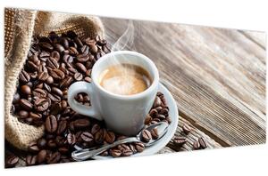 Obraz - Espresso (120x50 cm)