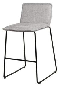 BRANDON pultová stolička Sivá - svetlá