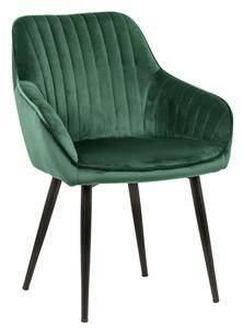 Dizajnová stolička Esmeralda, zelená