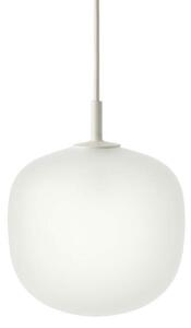 Muuto Závesné svietidlo Rime Ø18, opal/white RIMPEN1804