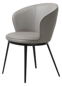 Sivé kreslo Unique Furniture Gain