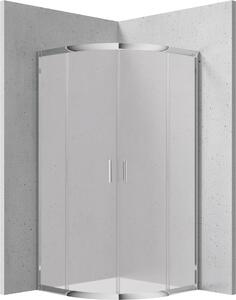 Deante Štvrťkruhový sprchový kút Funkia 80x80 cm - KYP 652K - bez vaničky