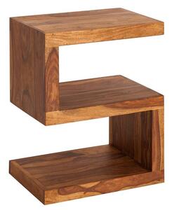 Dizajnový odkladací stolík Ari, 60 cm, sheesham