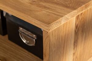Dizajnový konferenčný stolík Fringe, 110 cm, divý dub