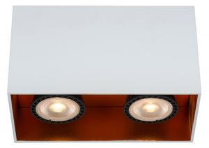 Lucide 22966/02/31 stropné bodové svietidlo Bido 2x50W | GU10 - biela, stmievateľná
