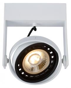 Lucide 22969/12/31 stropné bodové svietidlo Griffon 1x12W | LED GU10 | 820lm | 2200K / 3000K - žiarovka je súčasťou balenia, biela, nastaviteľné, stmievateľné, CCT