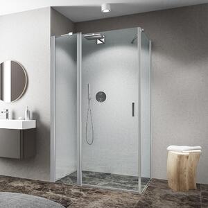 Roth Štvorcový alebo obdĺžnikový sprchový kút CI EPF+CI FXG, brillant - bez vaničky ROTH-Variant: šírka dverí: 80 cm, šírka pevnej steny: 90 cm, orientácia: Uni - (CI EPF/800+CI FXG/900), ROTH-Profily: profily: brillant, výplň: transparent