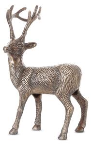 VIANOČNÁ SOŠKA DEER 31CM TMAVÁ ZLATÁ