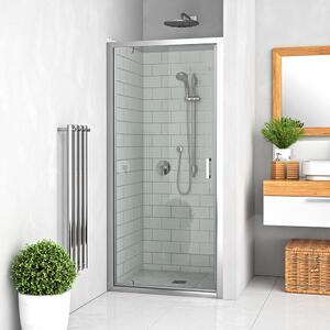Roth Jednokrídlové sprchové dvere LLDO1 pre inštaláciu do niky - bez vaničky ROTH-Variant: šírka: 70 cm, orientácia: univerzálna - (LLDO1 700 - 551-7000000-00-02), ROTH-Profily: profily: brillant, výplň: transparent