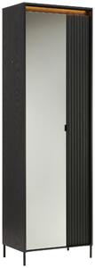 PREDSIEŇOVÁ SKRIŇA, čierna, 62/200/40 cm Hom`in - Skrine