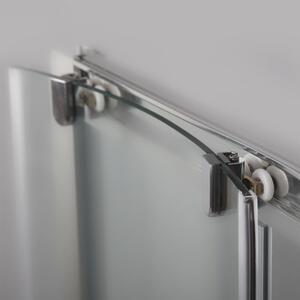 Roltechnik Outlet XXL posuvné sprchové dvere MD2 pre inštaláciu do niky - bez vaničky ROTH-Variant: šírka: 120 cm - (MD2/1200 - 547-1200000-00-02), ROTH-Profily: profily: brillant, výplň: transparent