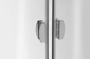 Roltechnik Outlet Jednokrídlové sprchové dvere pre inštaláciu do niky DCN1 - bez vaničky ROTH-Variant: šírka: 80 cm - (DCN1/80 - 736-8000000-00-02), ROTH-Profily: profily: brillant, výplň: transparent