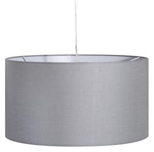 Dizajnové závesné svetlo Nash, 50 cm, sivé