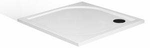 Roltechnik Outlet Štvorcová sprchová vanička iCAST SQUARE z liateho mramoru ROTH-Variant: rozmery: 80x80 cm - (iCAST_SQUARE_80x80 - 8000221)