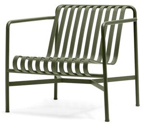 HAY Kreslo Palissade Lounge Chair Low, olive