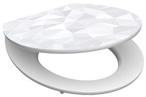 WC sedadlo Diamond MDF HG so spomaľovacím mechanizmom SOFT-CLOSE