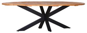 JEDÁLENSKÝ STÔL, brest, čierna, farba brestu, 254/135/78 cm Ambia Home - Stoly