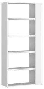 REGÁL, biela, 82-146/180/35 cm Modern Living - Regály
