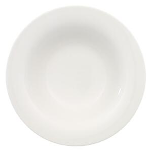 Biely porcelánový hlboký tanier Villeroy & Boch New Cottage, ⌀ 23 cm
