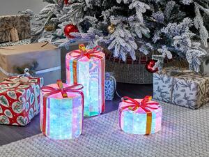 Set 3 ks vianočných dekorácií darčeky Gatsby (viacfarebná). Vlastná spoľahlivá doprava až k Vám domov. 1079136